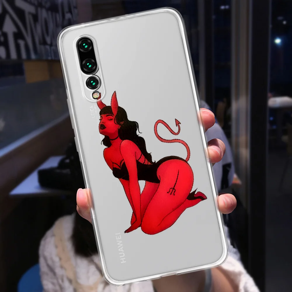 Прозрачный чехол для телефона Huawei P Mate P10 P20 P30 P40 10 20 Smart Z Pro Lite 2019 | Мобильные
