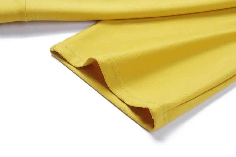 Осенне-зимнее женское Модное Новое однотонное темпераментное платье с круглым