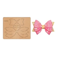 bow cutting dies diy craft leather mold scrapbooking suitable for common big shot and sizzix machinesyy273