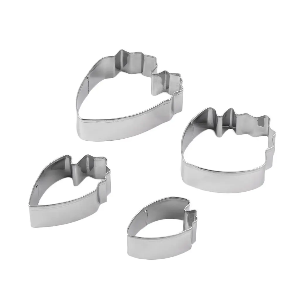 4pcs/set Fondant Cake Decoration Floral Petal Petals Cutter Flower Mold Peony Stainless Steel Decorating Tools FreeShipping | Дом и сад