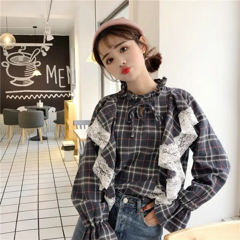 Женская блузка рубашка модные топы с длинными рукавами и блузки 2019 Повседневная