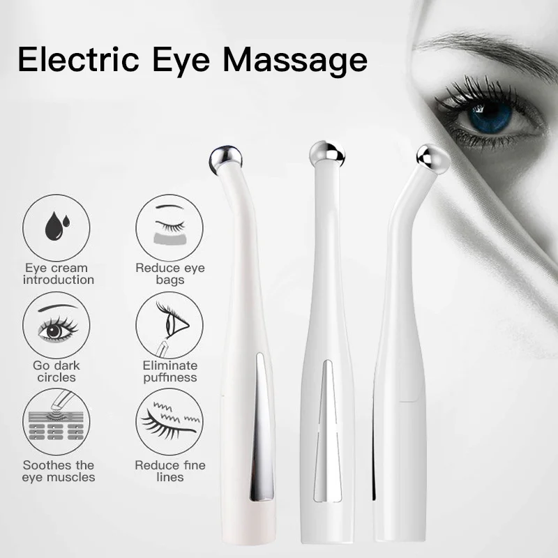2в1 против старения морщин Электрический массаж глаз патчи для ухода за глазами