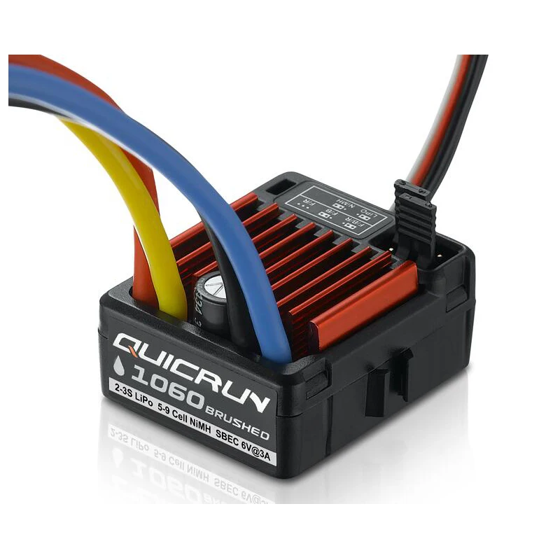 1pcOriginal HobbyWing QuicRun 1060 60A матовый электронный регулятор скорости ESC для 1:10 RC