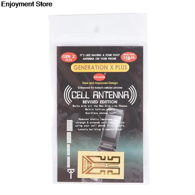 10Pcs/lot Cellphone Phone Signal Enhancement Antenna Booster Stickers | Спорт и развлечения