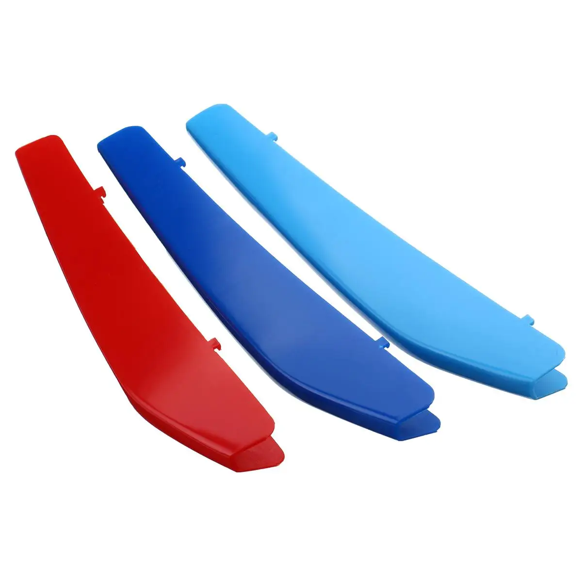 3 шт. 3D гоночный автомобиль гриль Спорт полоса клип ABS Наклейка Стикер для BMW серии