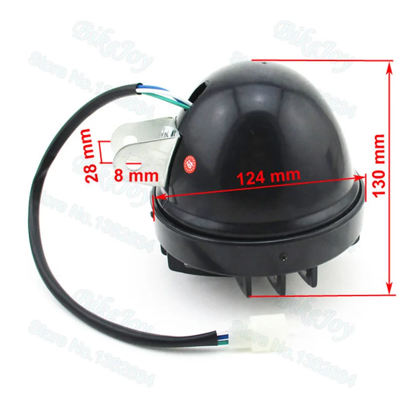 12V LED Headlight Front Head Light For 50 70cc 90cc 110cc 125cc 150cc 200cc ATV Quad Go Kart Roketa Sunl Taotao Kazuma |