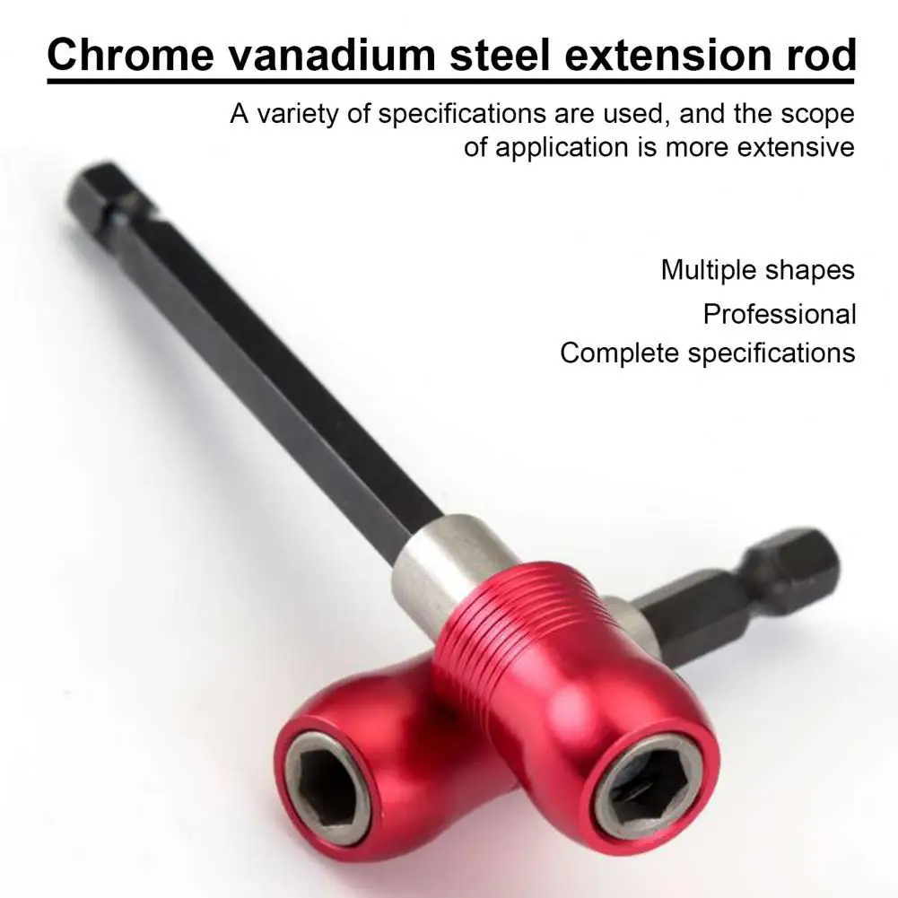 

6 шт., удлинители для отверток с шестигранным хвостовиком, 6,35 мм, 1/4 дюйма