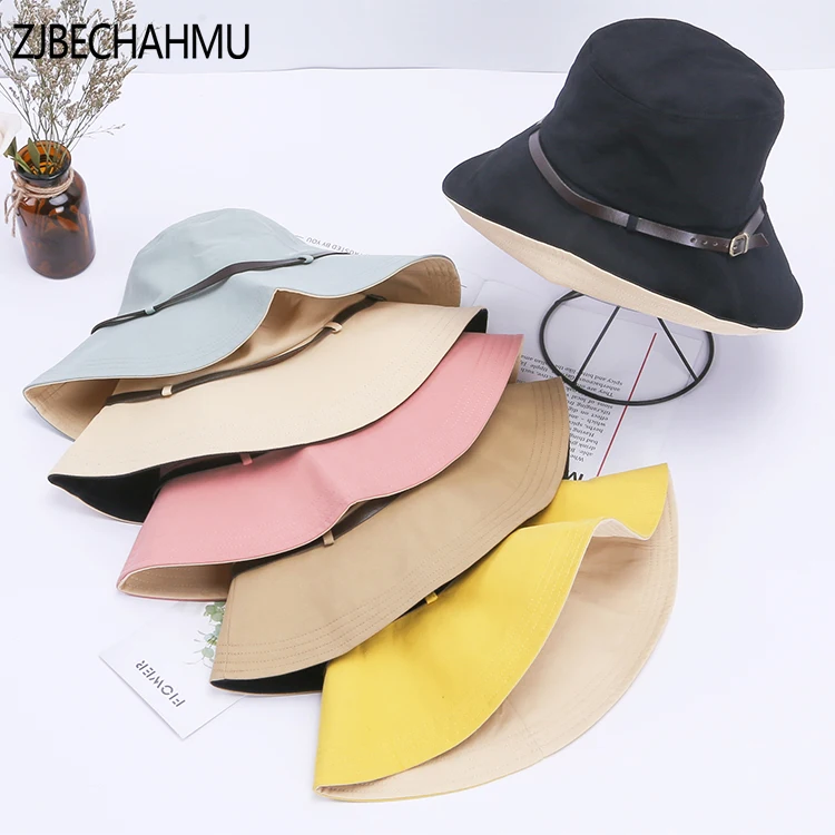 Новинка 2020 горячая распродажа Круглый топ рафия с широкими полями хлопковая