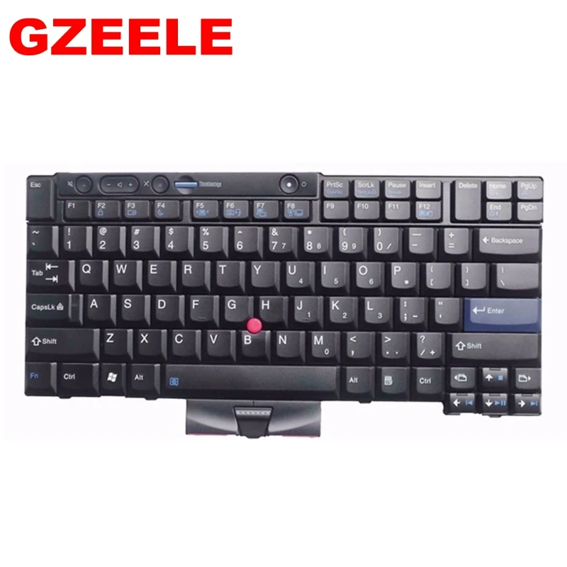 Черная новая английская клавиатура для ноутбука Lenovo IBM T410 T410S T400S T520 T420 X220 W500 T510 W510