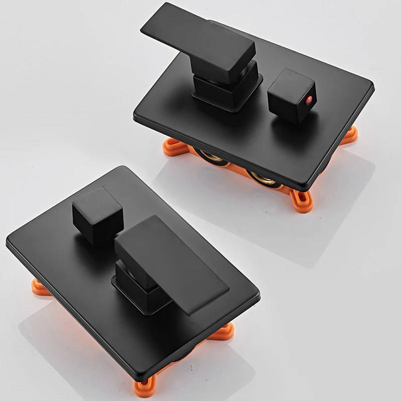 Роскошный комбинированный смеситель для душа с дождевой лейкой из нержавеющей