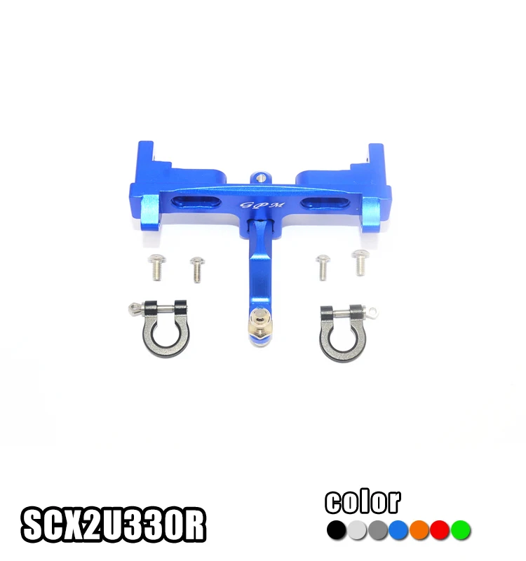 Алюминиевый задний бампер с крючком для AXIAL SCX10 II UMG10 1/10th|Детали и аксессуары| |