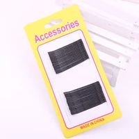 on sale black hairpin bride simple hair clips bp bobby pins for girls word clip for wedding hair device 36 pcs