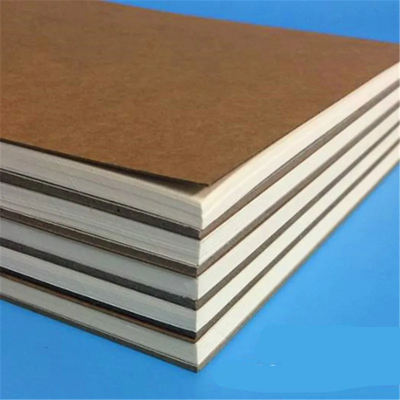 Скетчбук на спирали в стиле ретро винтажная Обложка из крафт бумаги блокнот для