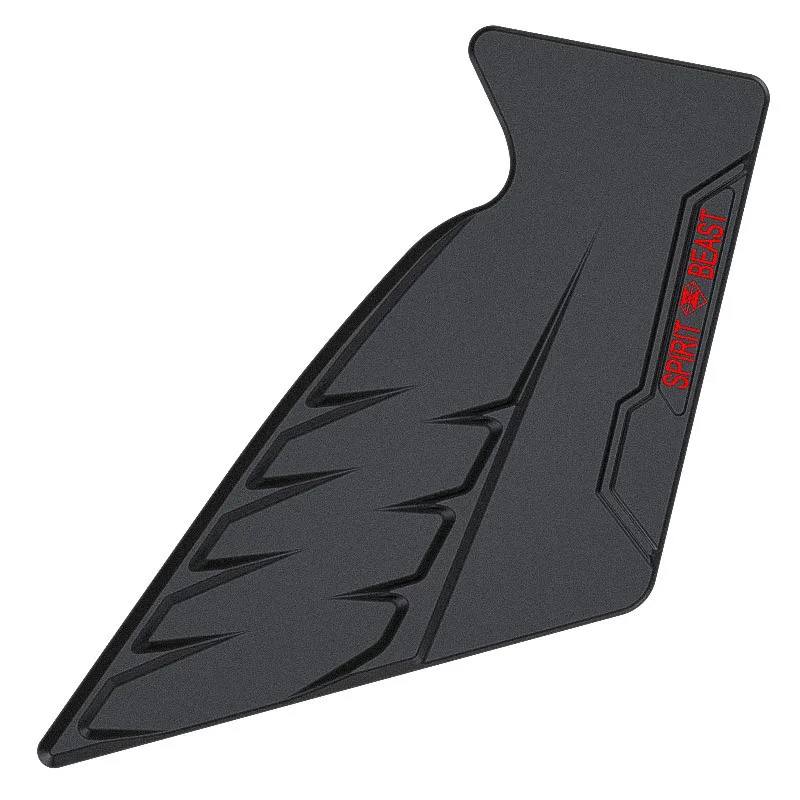 

Черные резиновые коврики для бака мотоцикла, коврики для тяги бака Бенелли TRK502, декоративные защитные наклейки, противоскользящий дизайн