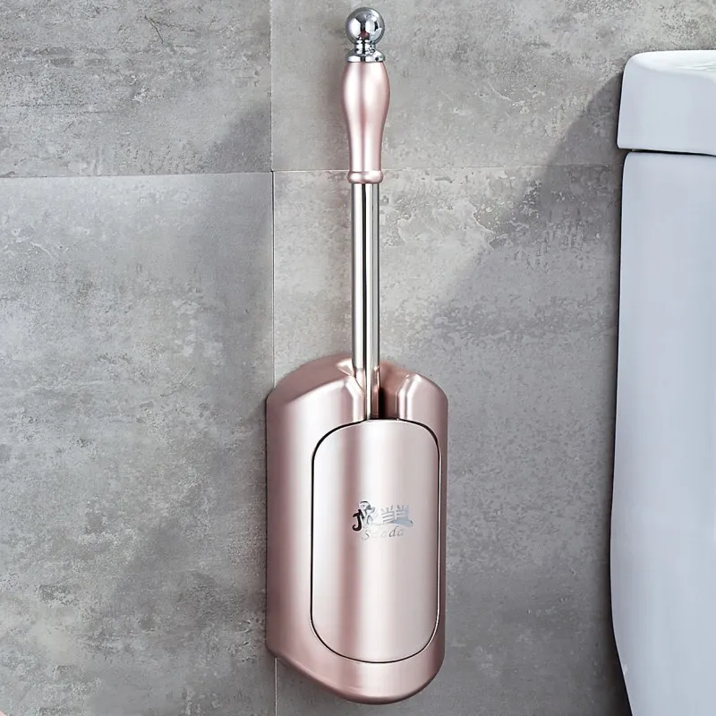 

Stainless Steel Toilet Brush Cleaning Creative Long Modern Toilet Brush Bathroom Tool Brosse Toilette Household Products DF50MTS
