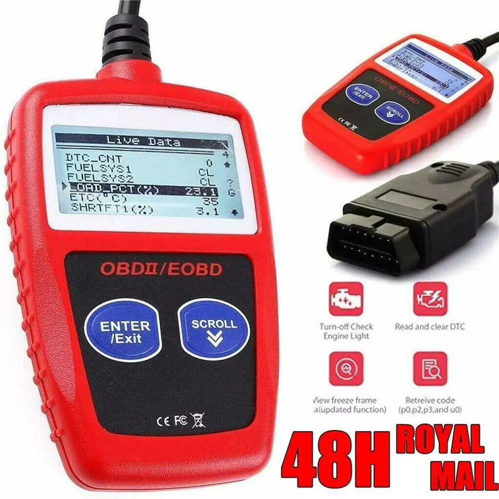 MS309 OBD2 сканер считыватель кодов автомобиля MS 309 автоматический диагностический