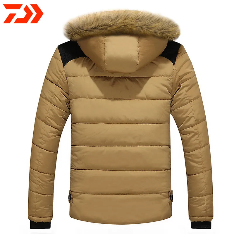 

Fishing Clothing Daiwa Jacket Winter Fishing Suits Daiwa Clothing Thicken Warm Zipper Pocket Fishing Shirts Men Fishing Clothes