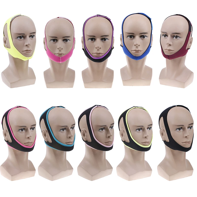 3D защита от храпа пояс для подбородка апноэ поддержка сна Защита рта инструменты