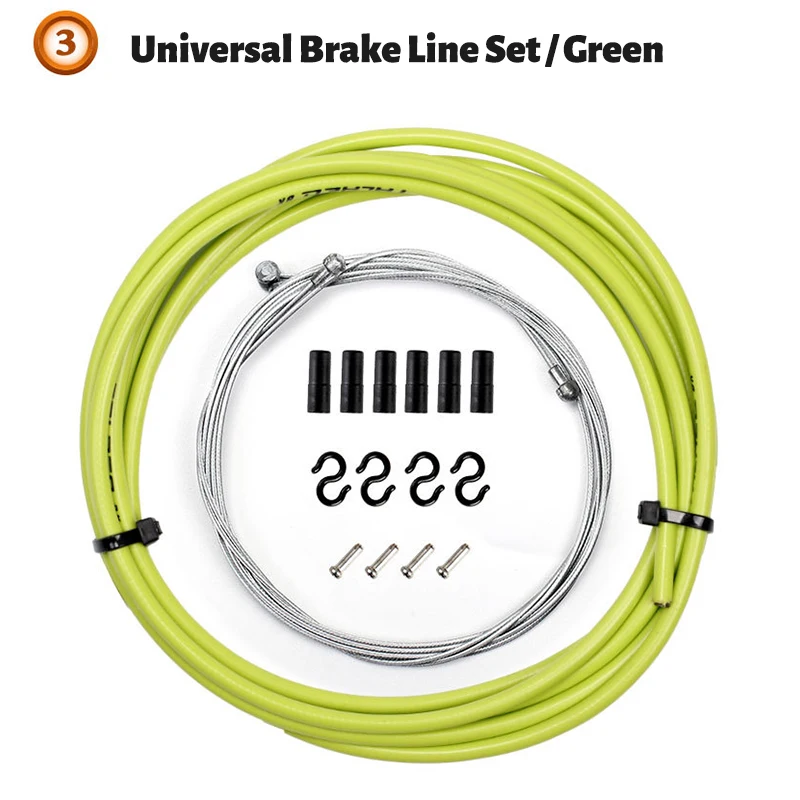 

Bicycle Brake Cable Shell Wire Kit Universal Variable Speed Brake Kit Mountain Road Bike Variable Speed Brake Brake Wire Core