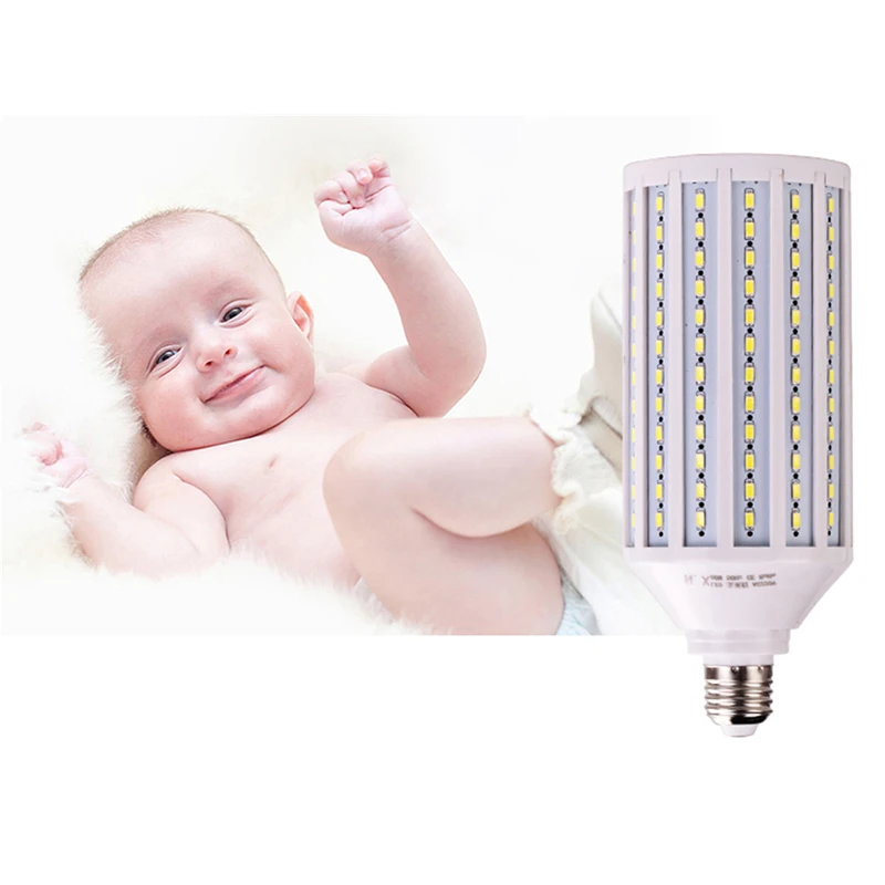 Светодиодный светильник кукурузы E27 SMD 5730 220V 7W 12W 15W 25W 30W 40W 50W теплый белый/холодный