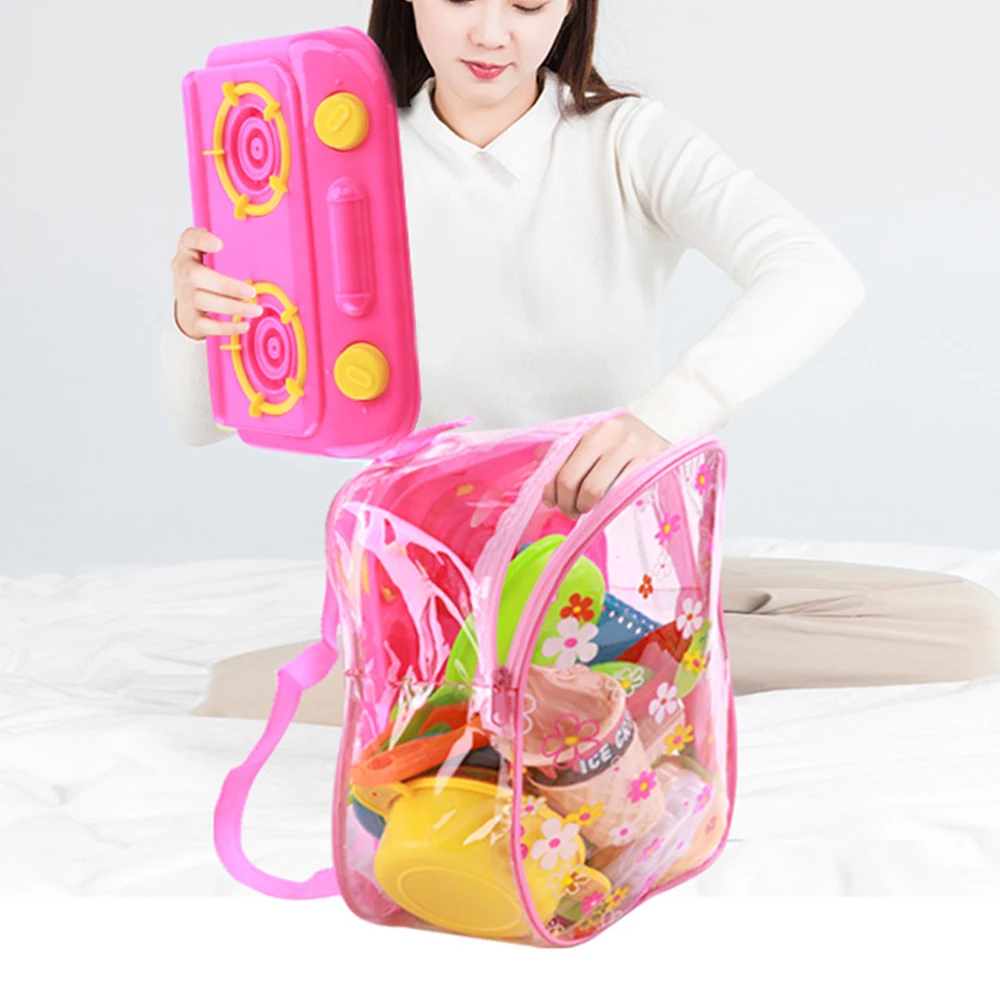 22 шт. Детский Набор игрушечных кухонных игрушек для девочек детский игровой