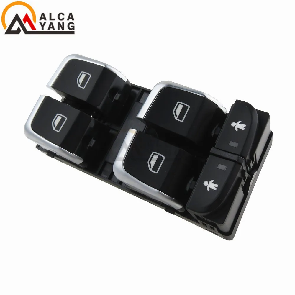 Кнопка управления на окно для Audi A6 C7 Allroad Avant A7 Q3 2011 2012 2013 2014 - ON 4G0959851 4G0 959 851 5PR |