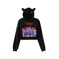 90s stranger things hoodie woman hooded hoodies kpop sweatshirts kawaii korean oversized harajuku hip hop hoodie sweatshirt men