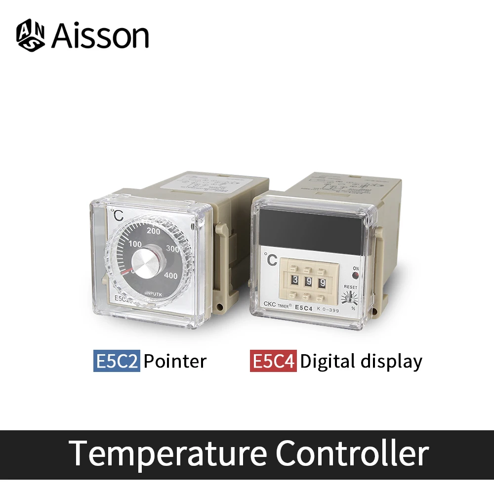 Регулятор температуры E5C2 E5C4 ручка указателя цифровой дисплей переменный ток 220 В