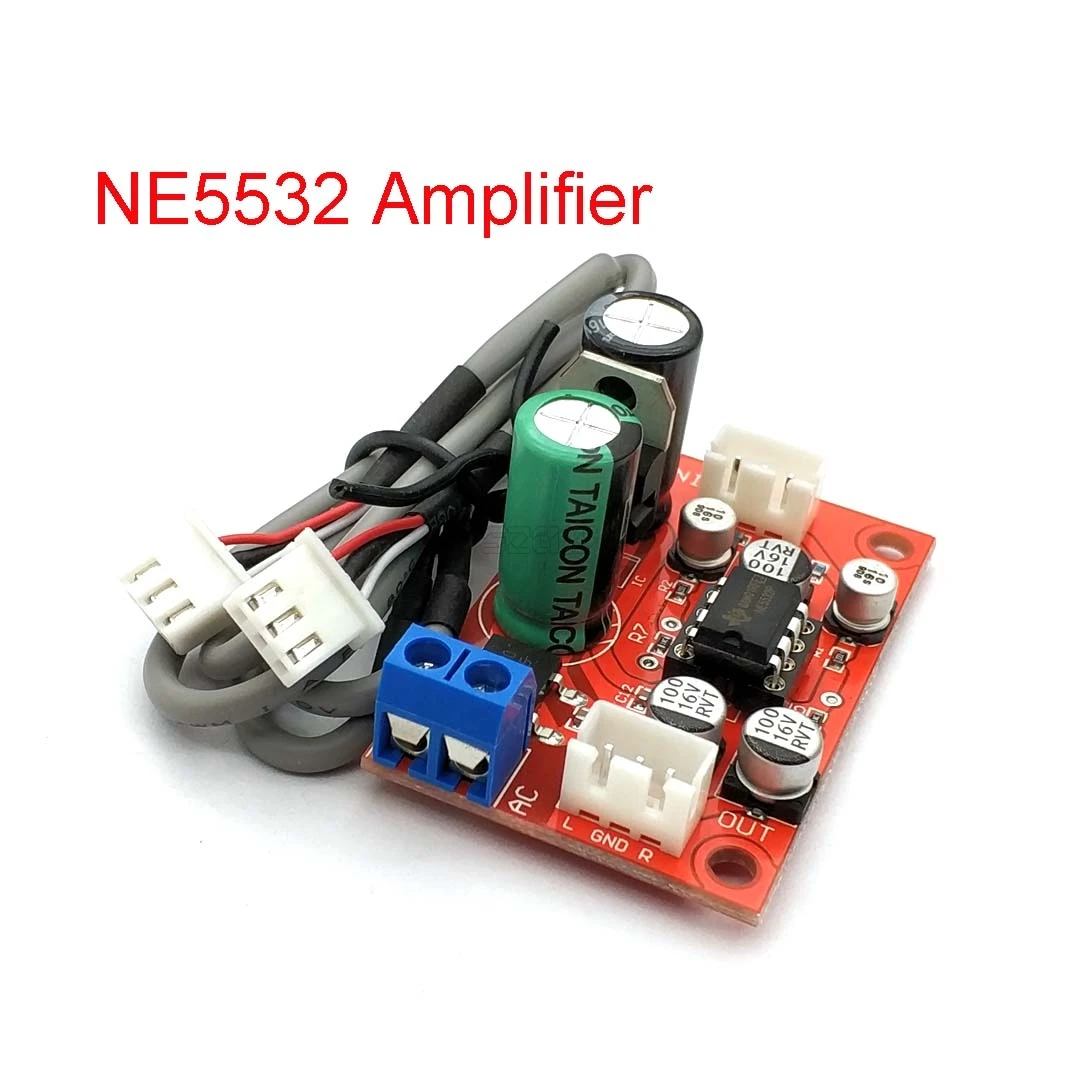 NE5532 Audio OP AMP подвижная катушка микрофонные предусилители Pre усилитель amp магнитная