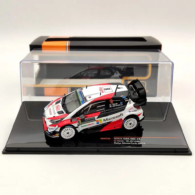 IXO 1:43 для T ~ OTA YARIS WRC #8 Rallye Monte-Carlo 2019 RAM722 литые под давлением модели игрушечных