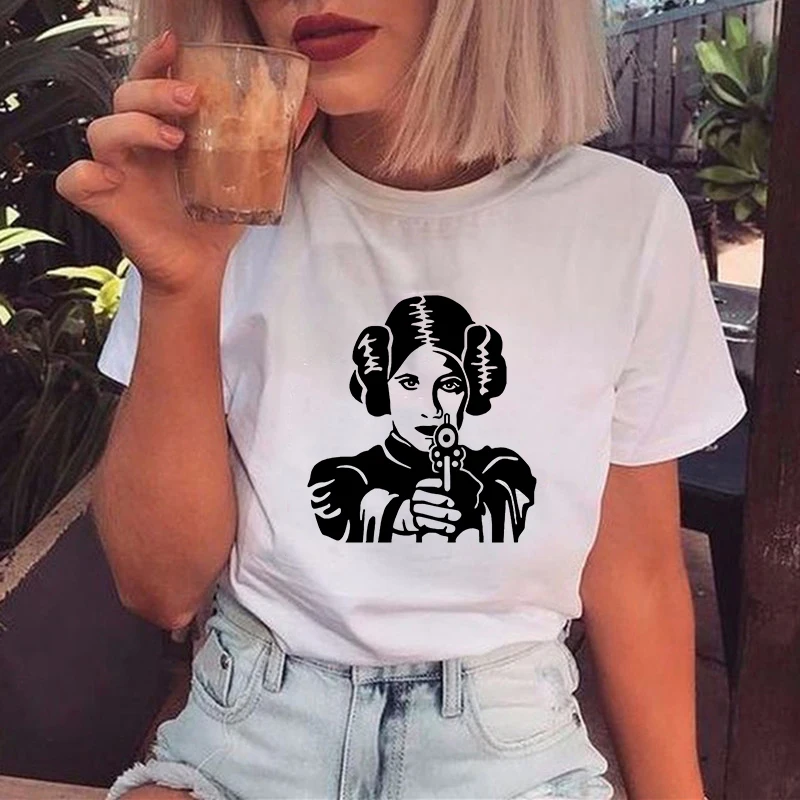 Футболка женская в стиле Харадзюку с коротким рукавом | Женская одежда