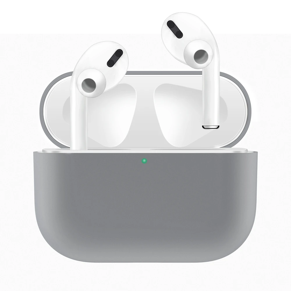 Для Apple AirPods Pro Чехол силиконовый Bluetooth беспроводной TWS наушники защитный чехол для Air Pods Pro чехол противоударный