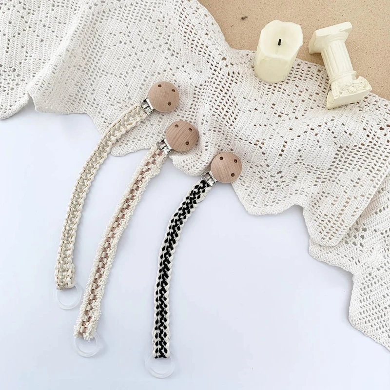 

Детская цепочка-зажим для соски-пустышки