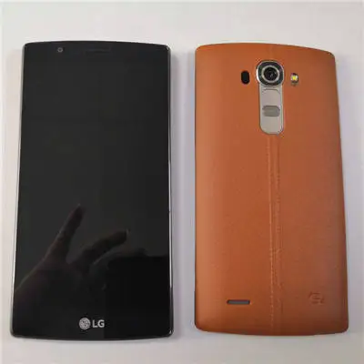 Разблокированный LG G4 H815 H811 H810 5,5 дюймов 16,0 Мп камера четырехъядерный 3 ГБ ОЗУ 32 Гб ПЗУ 1080P смартфон - Цвет: Brown
