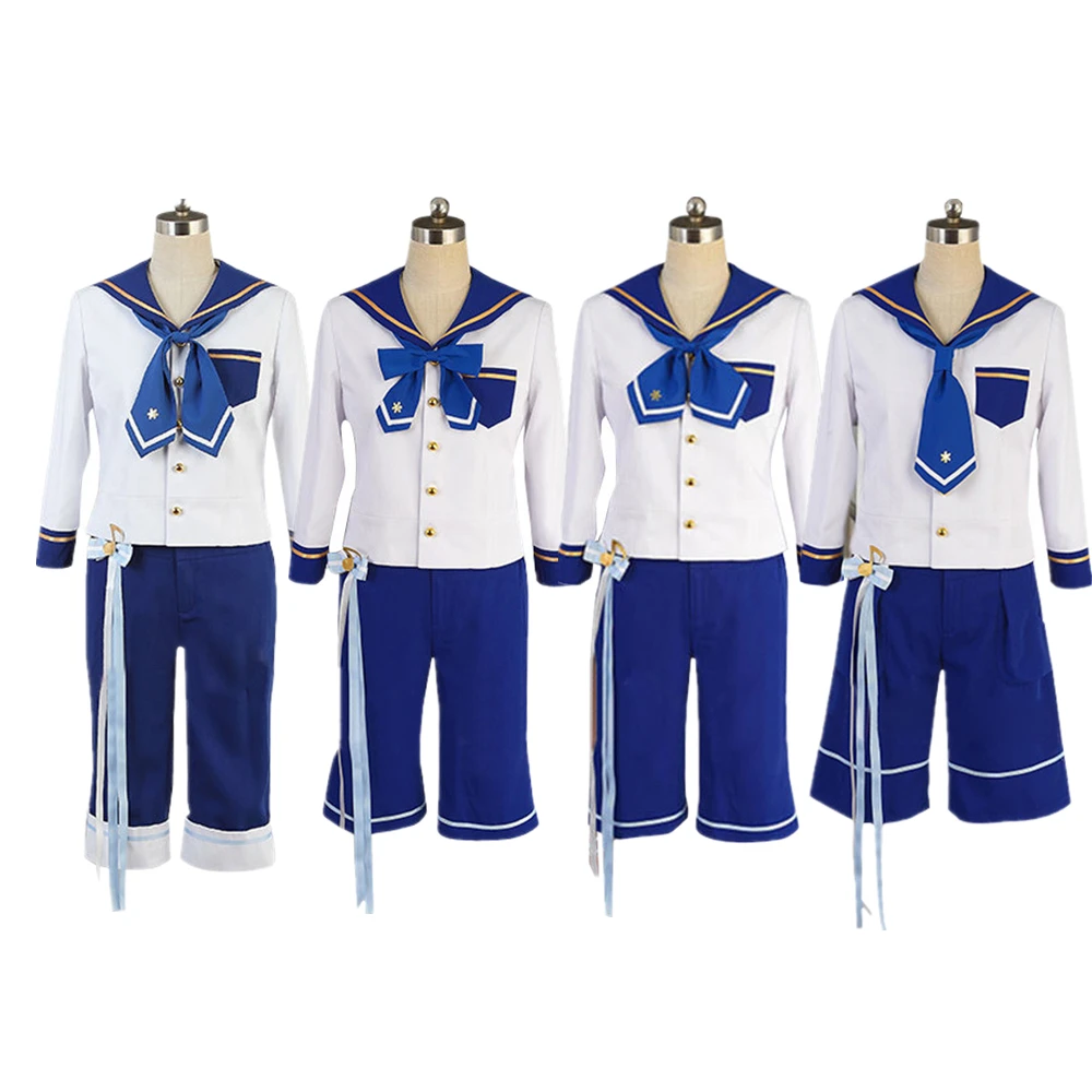 Ensemble Stars Navy Uniform Joyful x Box Mashiro Tomoya Nito Nazuna Tenma Mitsuru Shino Hajime Cosplay Costume