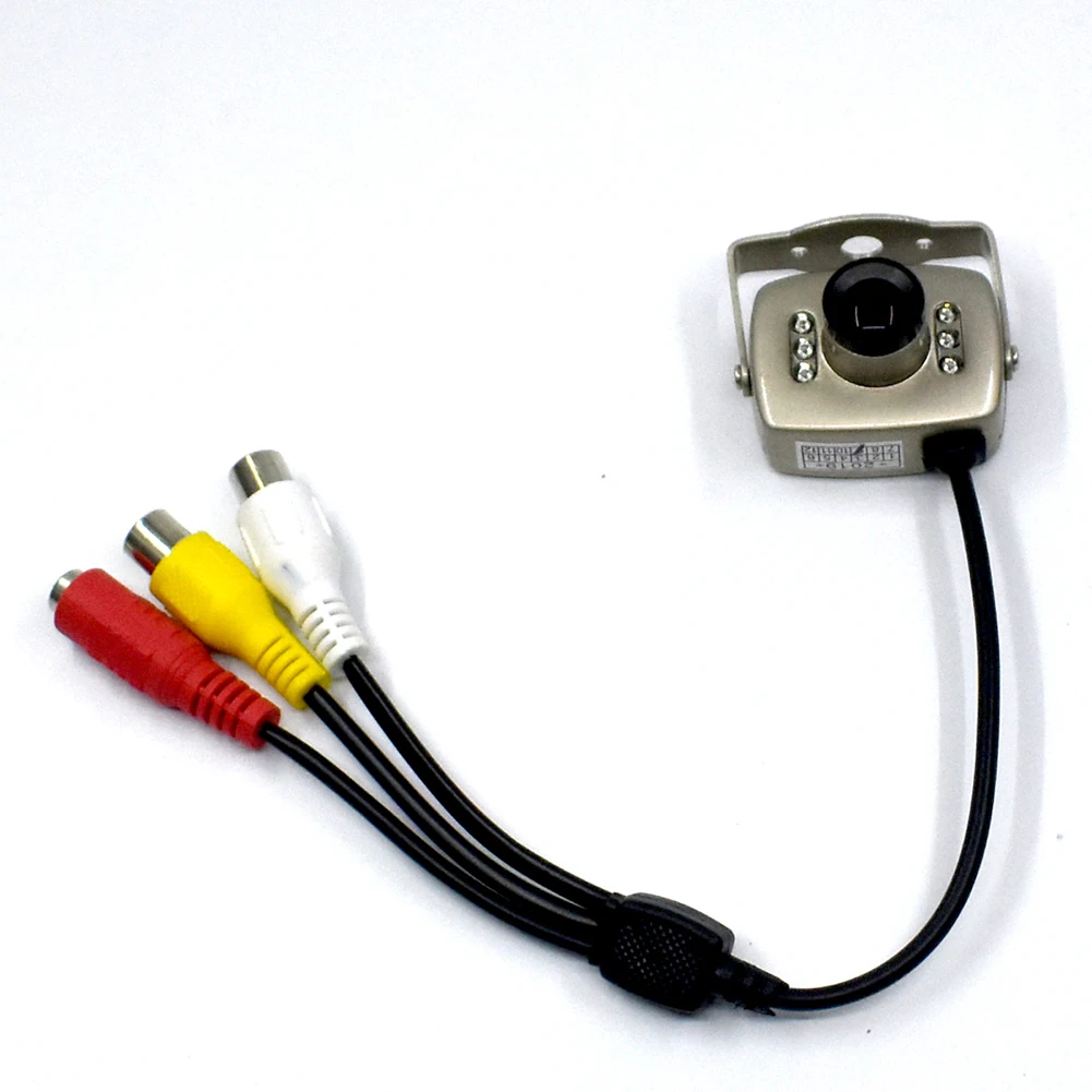 ИК Проводной CCTV мини камера безопасности цветной ночного видения инфракрасная