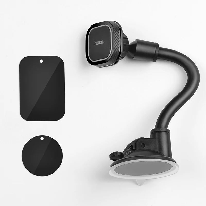 Hoco Universal Magnetic Phone Holder in Car For iPhone 12 Strong Suction Cup Dashboard Windshield Phone Holder For Samsung S20