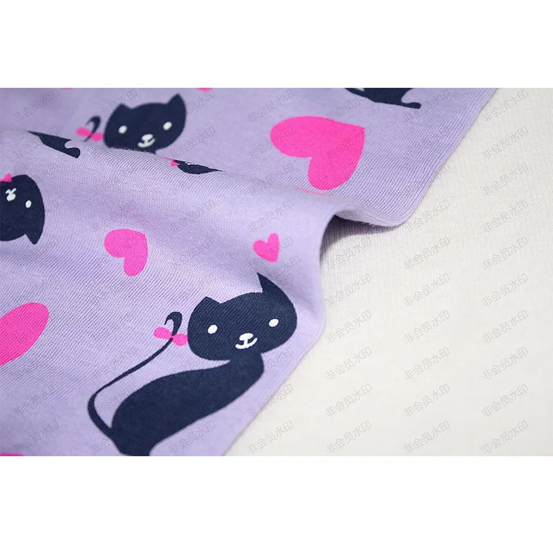 Новинка Детская Пижама детская пижама с принтом милого мультяшного кота одежда