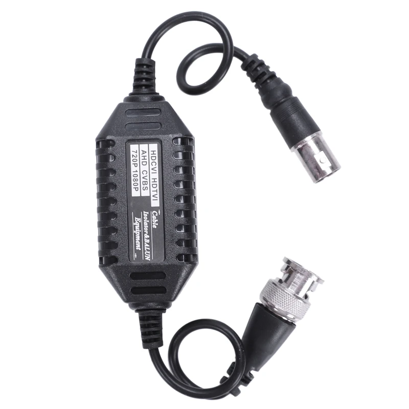 Coaxial Video Ground Loop Isolator Balun BNC Male to Female for CCTV Camera | Безопасность и защита