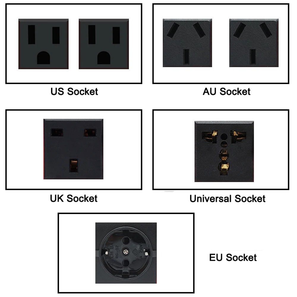 Автомобильный инвертор 300 Вт от 12 В постоянного тока до 100 переменного 110 220 230