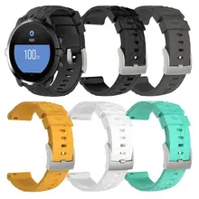 Replacement Soft Silicone Watch Band for Suunto Spartan Sport Wrist HR Baro Wearable Devices Smart Accessories