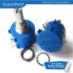 1 шт.лот 3590S-2-104L 3590S 100K Ом 104 3590S-2-104 3590S-104 прецизионный многовиточный потенциометр 10 кольцевой регулируемый резистор