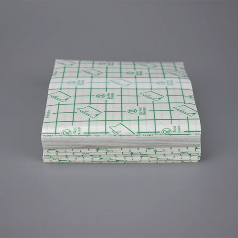 Клейкий пластырь Медицинский Прозрачный из ПУ-пленки водонепроницаемый