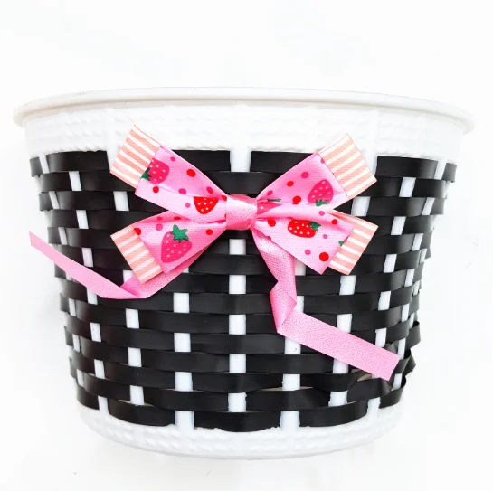 Велосипедная корзина Передняя сумка задняя подвеска для велосипеда бант