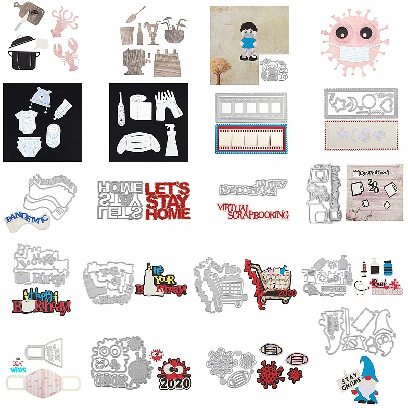 

Wash Your Hands Words Phrases Stay Healthly Die Cuts Shopping Towels Prevent Bacteria Metal Cutting Dies Making Cards Diy Craft