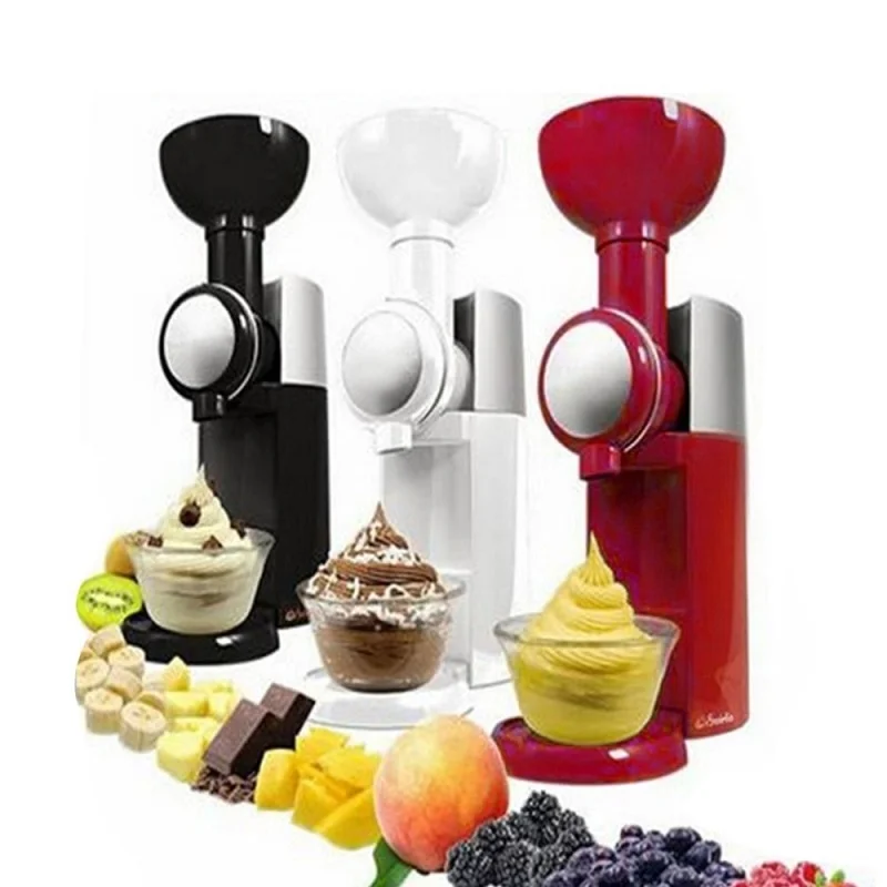 

220V / 110V Automatic Frozen Fruit Dessert Machine Fruit Ice Cream Machine Maker Milkshake Machine Freezer Slush Machine