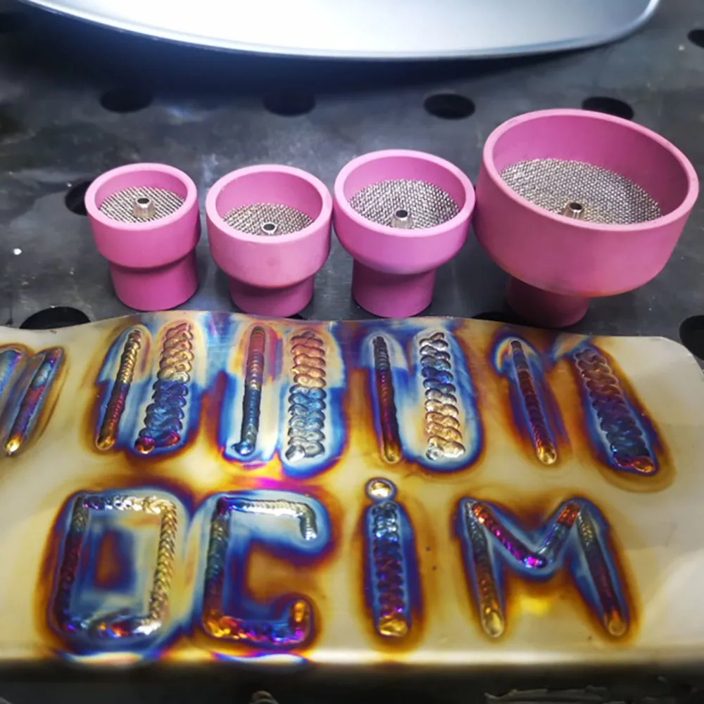 Глиноземная керамическая насадка чашки + сетчатый фильтр Коллет газовая линза