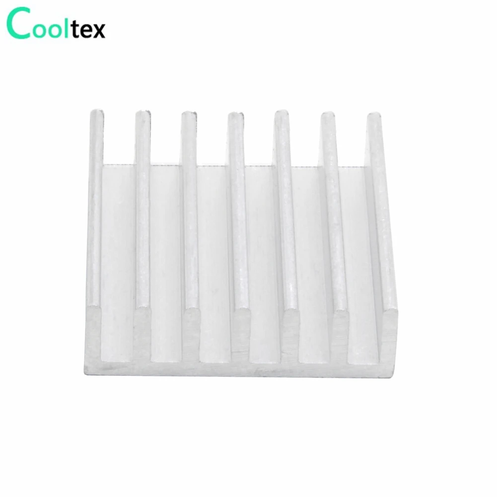 Алюминиевый радиатор охлаждения 20 шт. 20x20x6 мм кулер для электронного чипа IC MOS