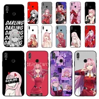 fhnblj zero two darling in the franxx phone case for huawei honor 10 i 8x c 5a 20 9 10 30 lite pro voew 10 20 v30