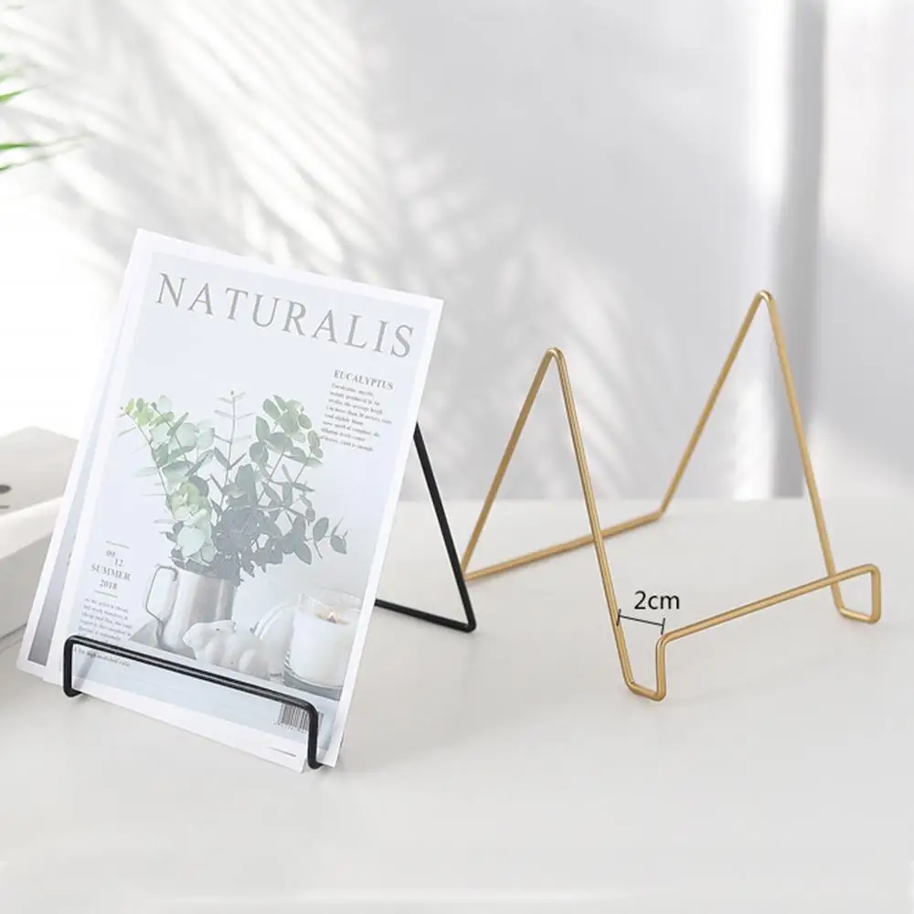 Сверхмощный металлический держатель для тарелок фоторамки|Подставки хранения и